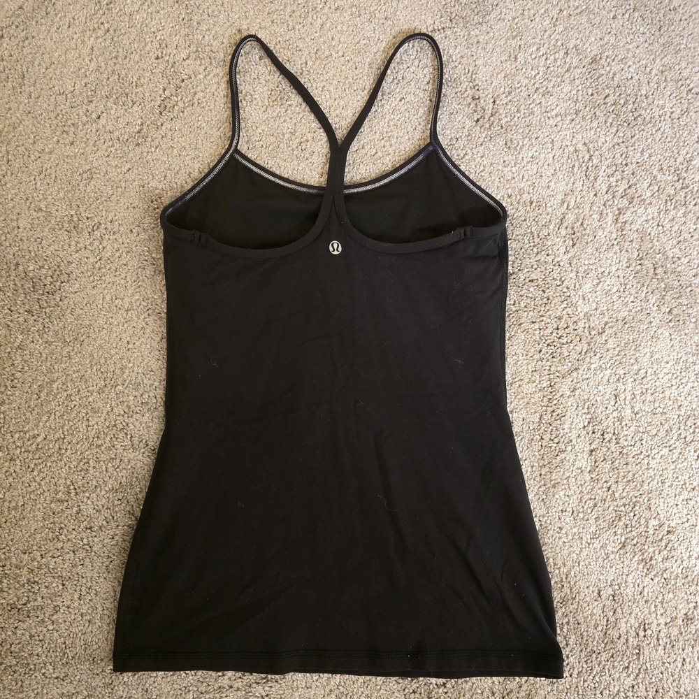 lululemon athletica Black Tank Top